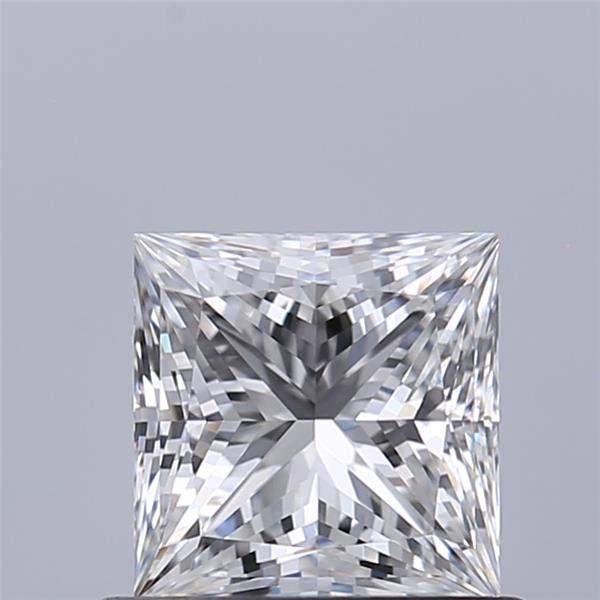 0.74ct Princess E VVS2 Natural Diamond
