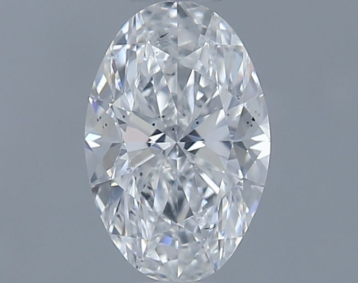0.7ct Oval F SI1 Natural Diamond