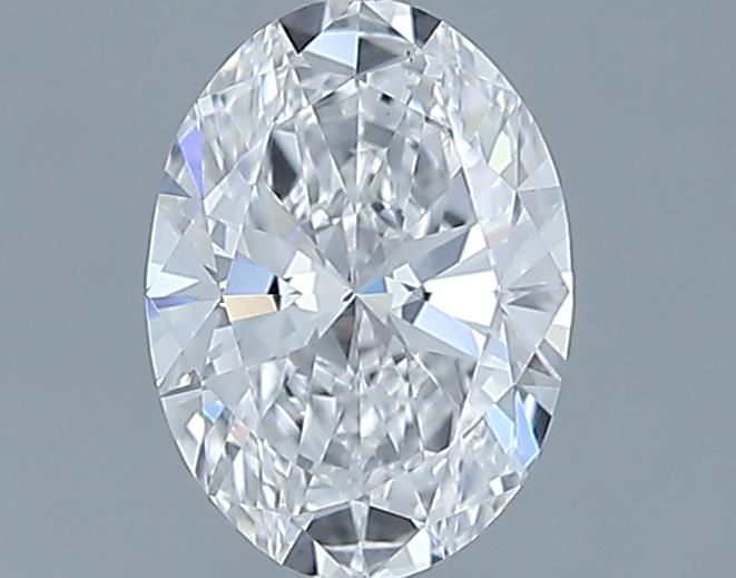 0.7ct Oval D SI1 Natural Diamond