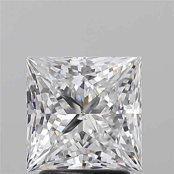 2.51ct Princess E SI2 Natural Diamond
