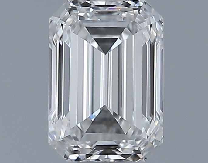 0.61ct Emerald F VVS1 Natural Diamond