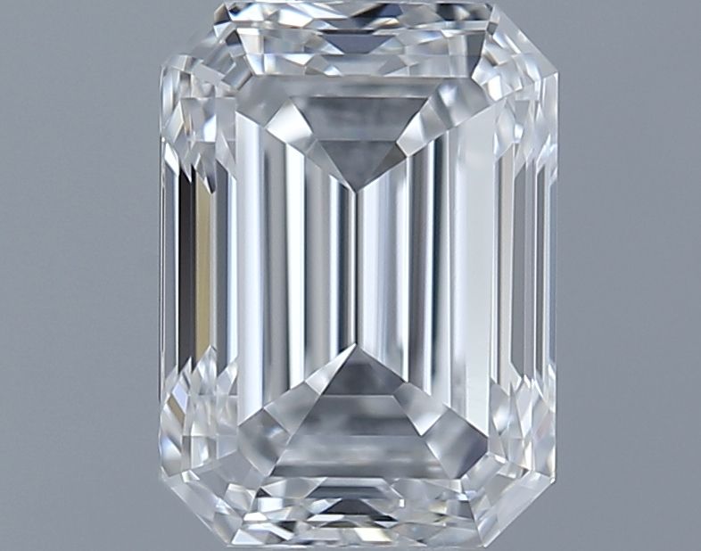 0.9ct Emerald E VVS1 Natural Diamond