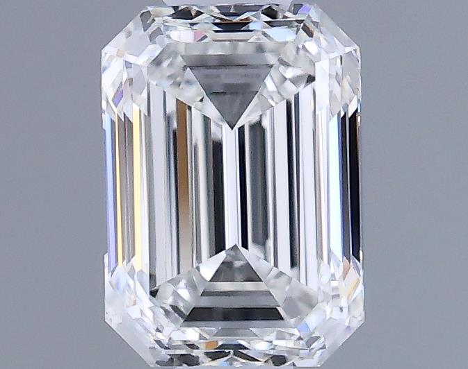 0.54ct Emerald F IF Natural Diamond