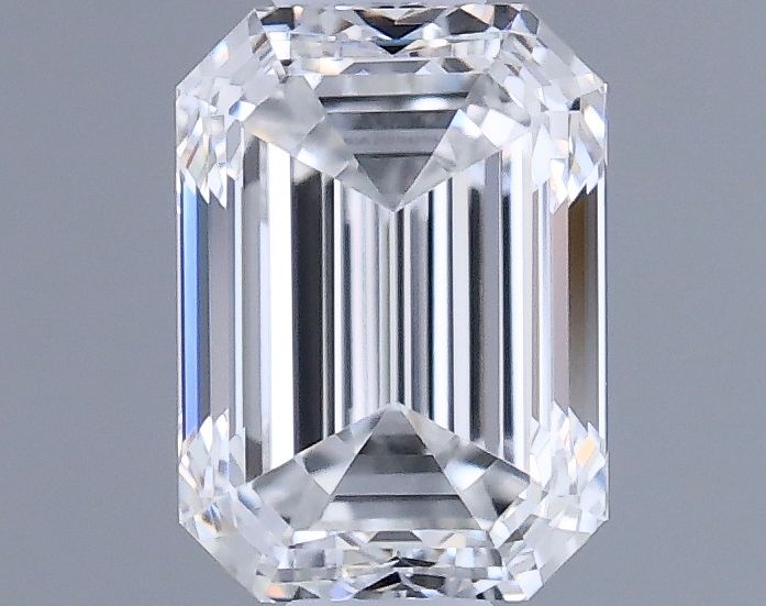 0.5ct Emerald F IF Natural Diamond