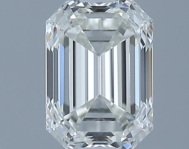 0.71ct Emerald J VVS2 Natural Diamond