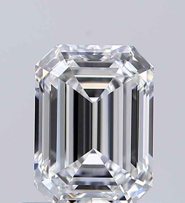 0.71ct Emerald F VVS1 Natural Diamond