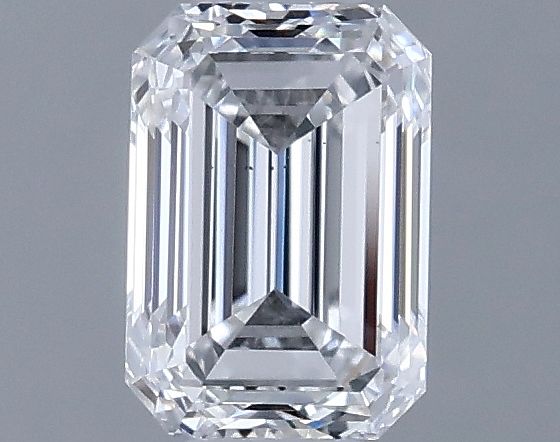 0.61ct Emerald E VS1 Natural Diamond