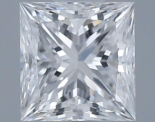 0.8ct Princess D VVS2 Natural Diamond