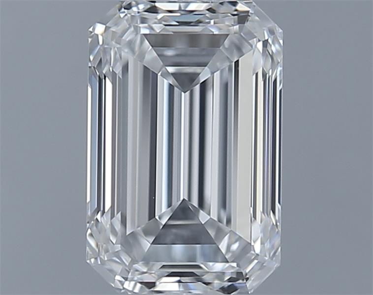 0.9ct Emerald E IF Natural Diamond