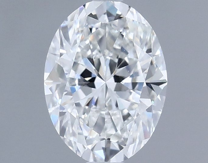 0.71ct Oval F SI1 Natural Diamond