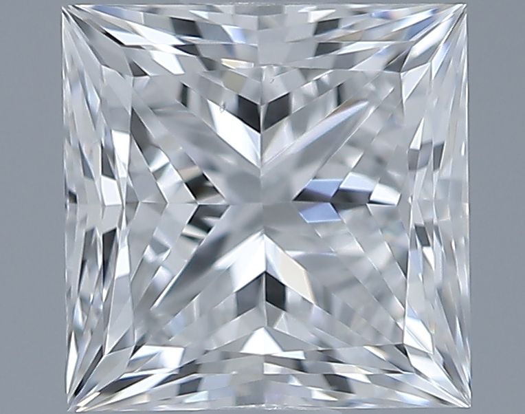 0.7ct Princess E VS2 Natural Diamond