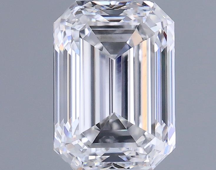 0.6ct Emerald F IF Natural Diamond