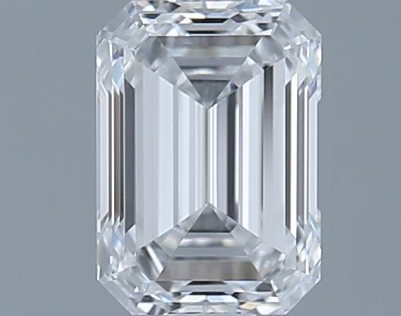 0.71ct Emerald D VVS2 Natural Diamond