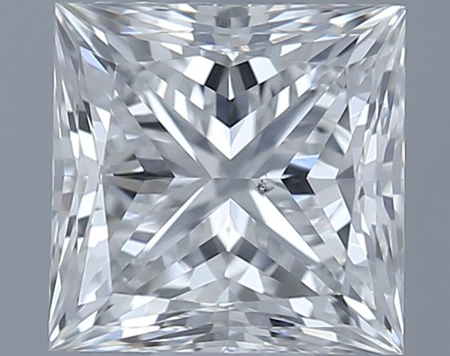 0.7ct Princess F SI1 Natural Diamond