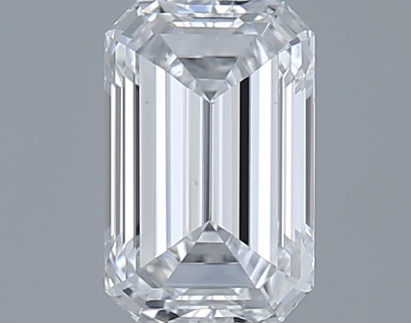 0.55ct Emerald D VS2 Natural Diamond