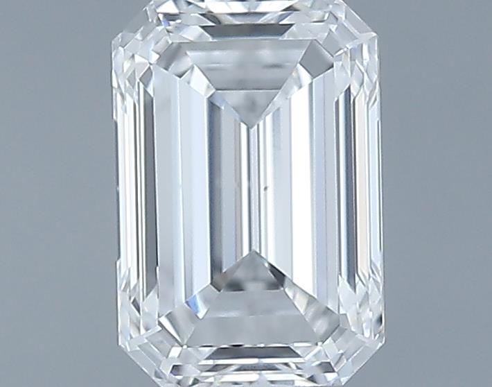 0.71ct Emerald E VS2 Natural Diamond