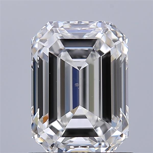 1.21ct Emerald F VS2 Natural Diamond