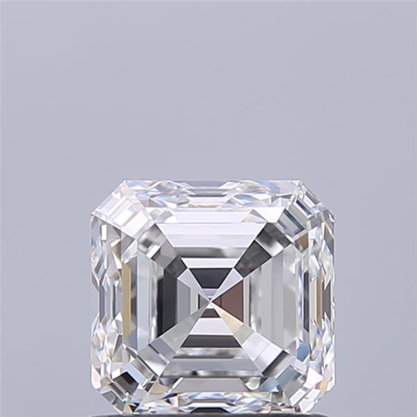1ct Asscher F IF Natural Diamond