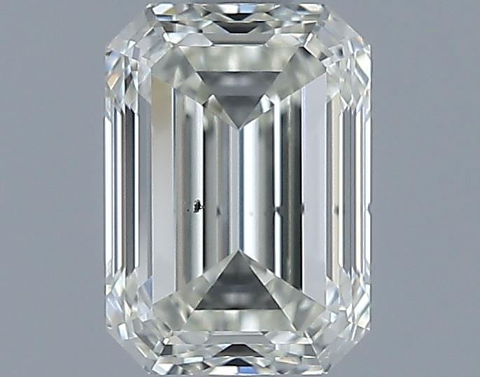 1ct Emerald L SI1 Natural Diamond