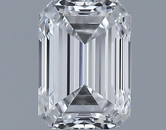1.01ct Emerald D VVS1 Natural Diamond