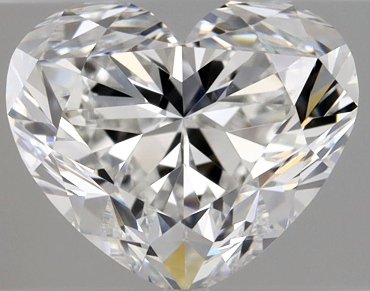 1.02ct Heart F VS1 Natural Diamond