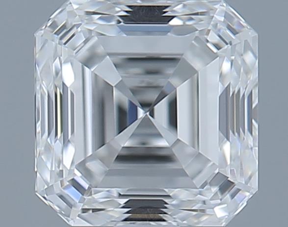 0.61ct Asscher E VVS1 Natural Diamond