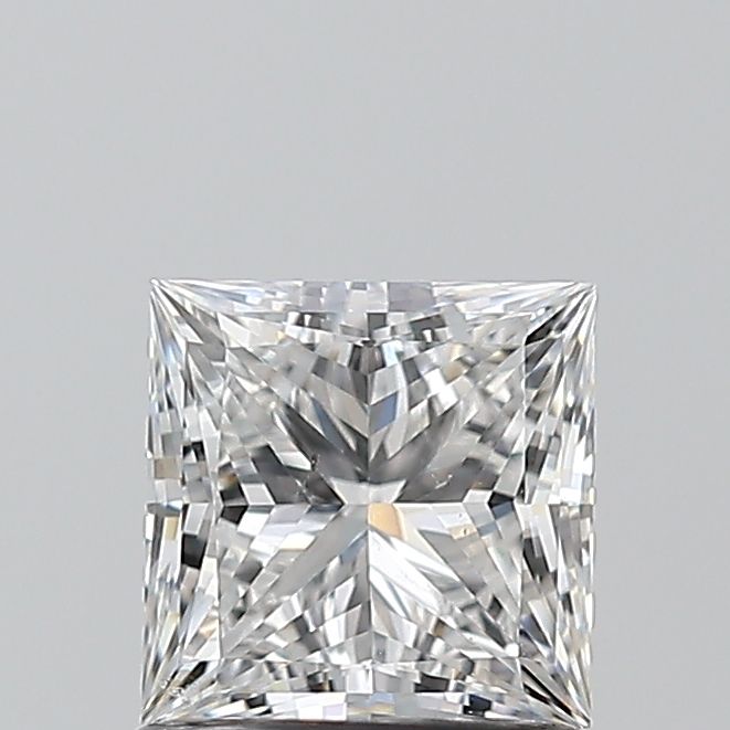 1ct Princess F SI1 Natural Diamond
