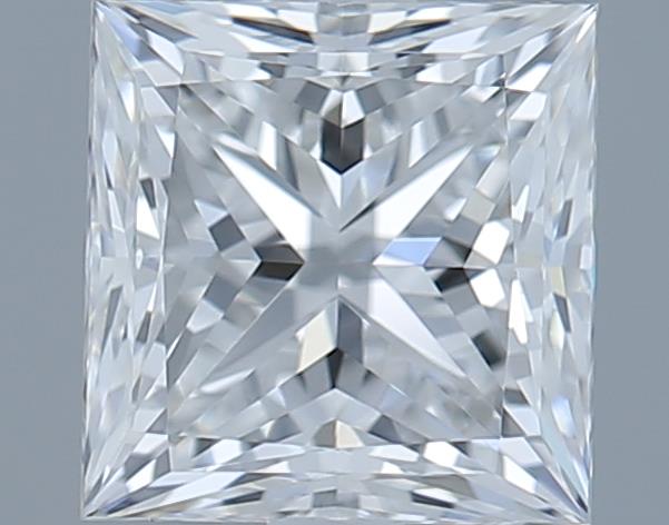 0.91ct Princess E VVS1 Natural Diamond