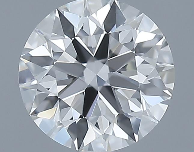 0.61ct Round H VVS2 Natural Diamond