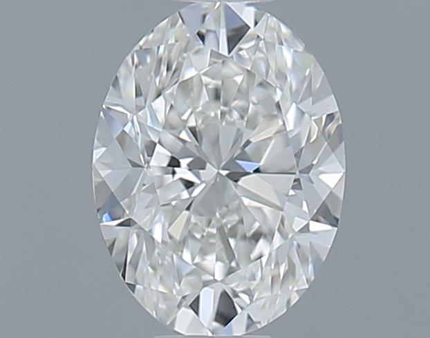 0.71ct Oval H VVS2 Natural Diamond