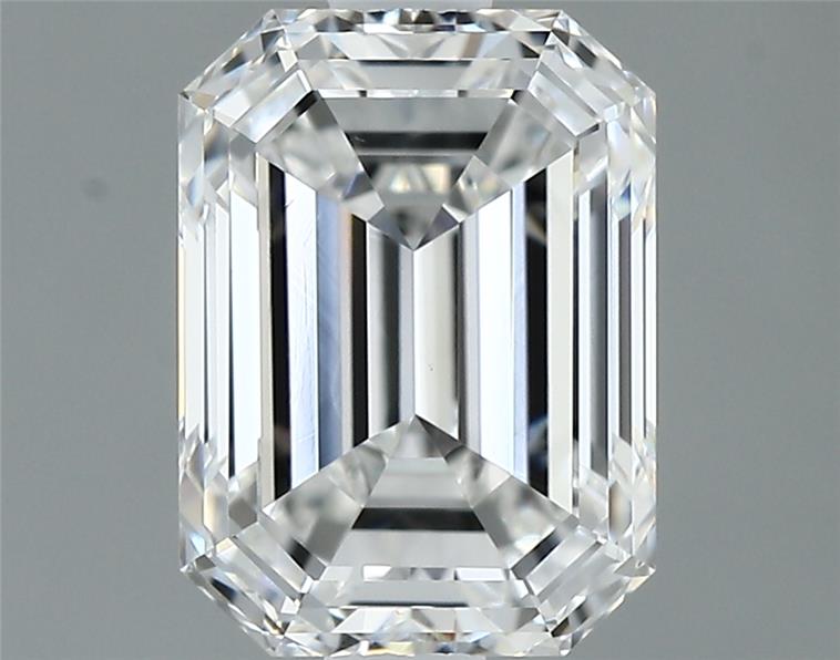1.51ct Emerald F VS2 Natural Diamond
