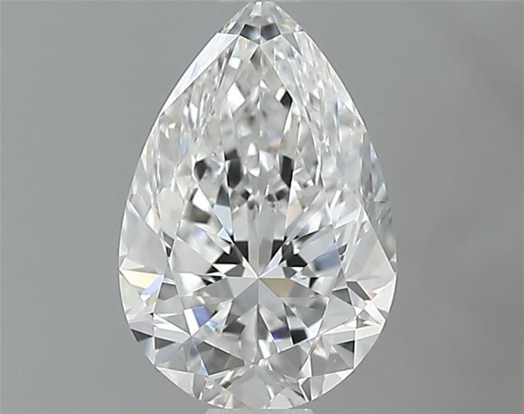 1ct Pear F VVS1 Natural Diamond