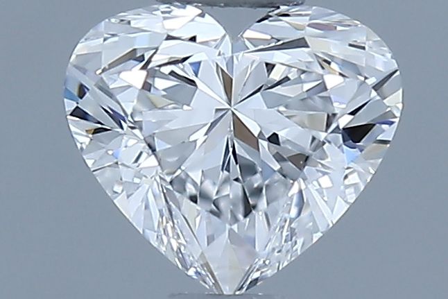 0.53ct Heart D VVS2 Natural Diamond