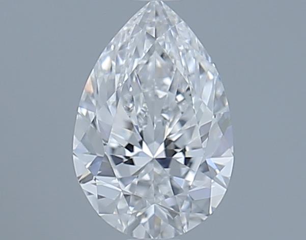 0.7ct Pear D VVS2 Natural Diamond