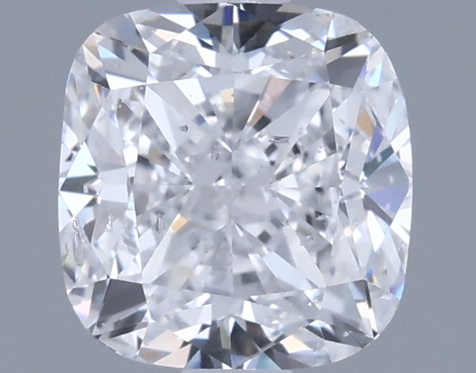 1ct Cushion D SI2 Natural Diamond