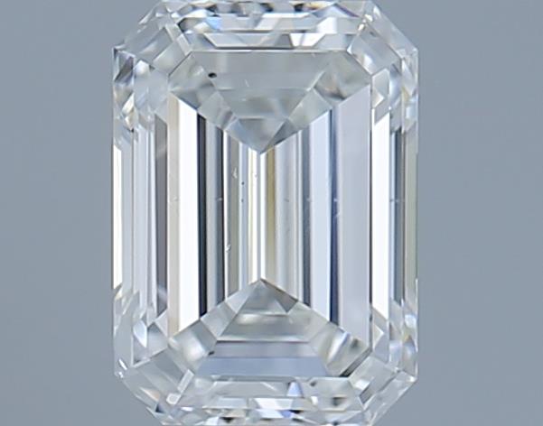 0.81ct Emerald H SI1 Natural Diamond