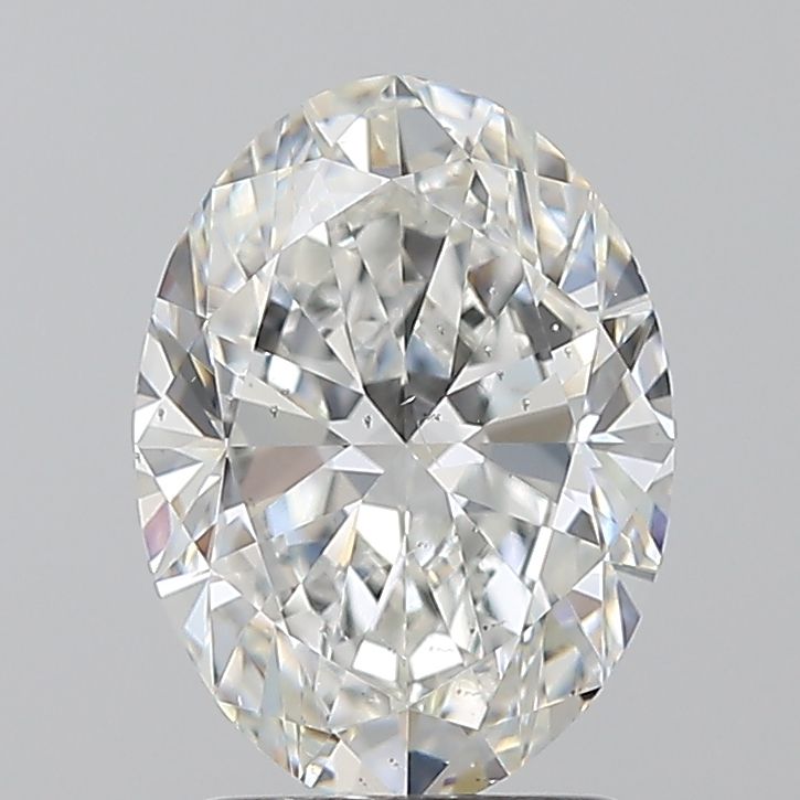 1.7ct Oval F SI1 Natural Diamond