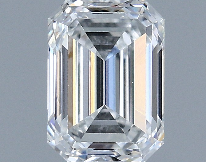 0.54ct Emerald F VVS2 Natural Diamond