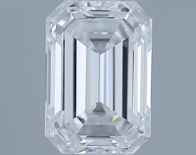 0.51ct Emerald D IF Natural Diamond