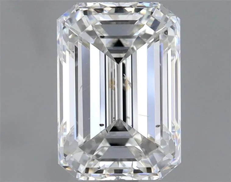 2ct Emerald H SI1 Natural Diamond