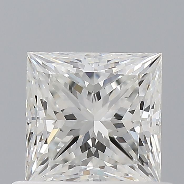 0.72ct Princess G VVS1 Natural Diamond