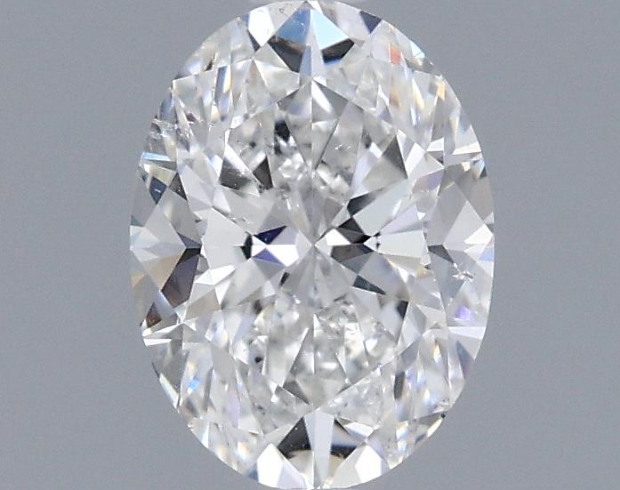 0.7ct Oval F SI1 Natural Diamond
