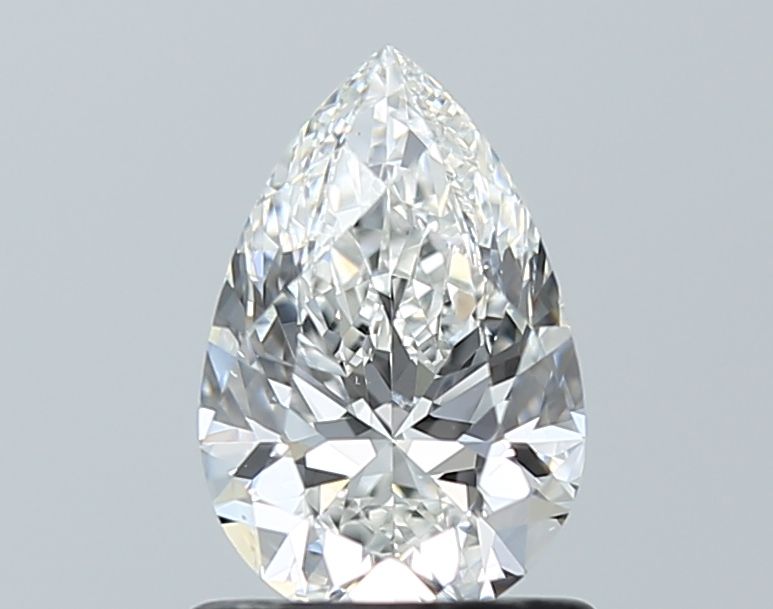 1ct Pear G SI1 Natural Diamond