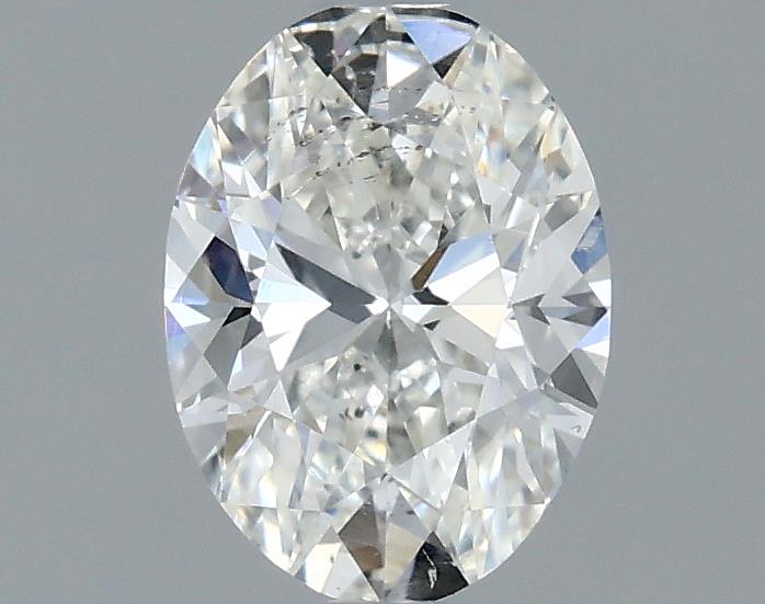 0.7ct Oval H SI2 Natural Diamond