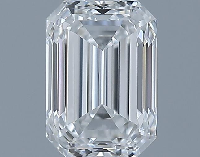 0.7ct Emerald F VVS1 Natural Diamond