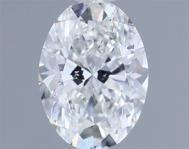 0.66ct Oval F SI1 Natural Diamond
