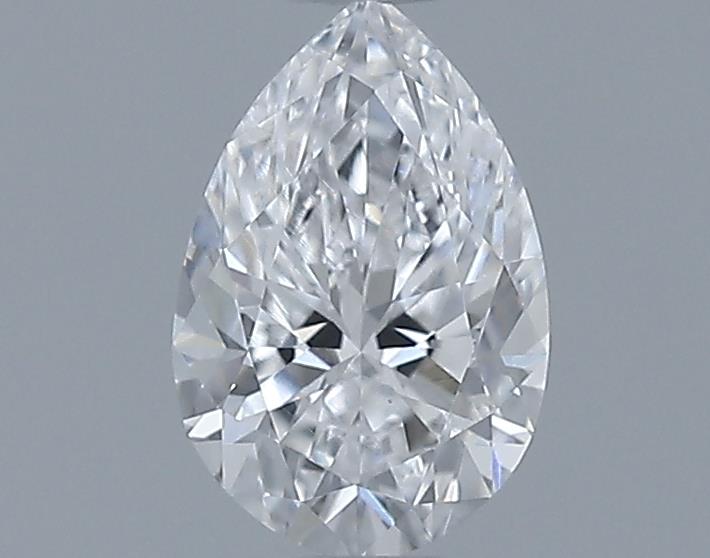 0.5ct Pear D VS2 Natural Diamond