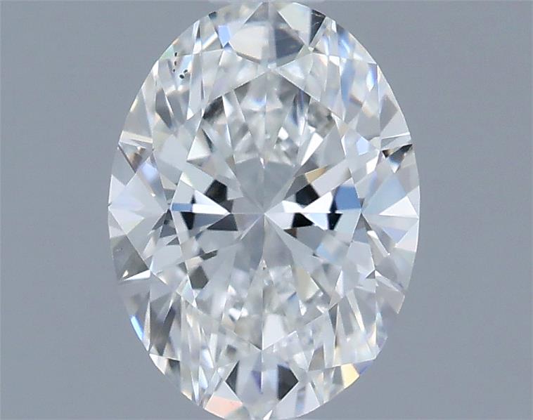 0.63ct Oval F SI1 Natural Diamond