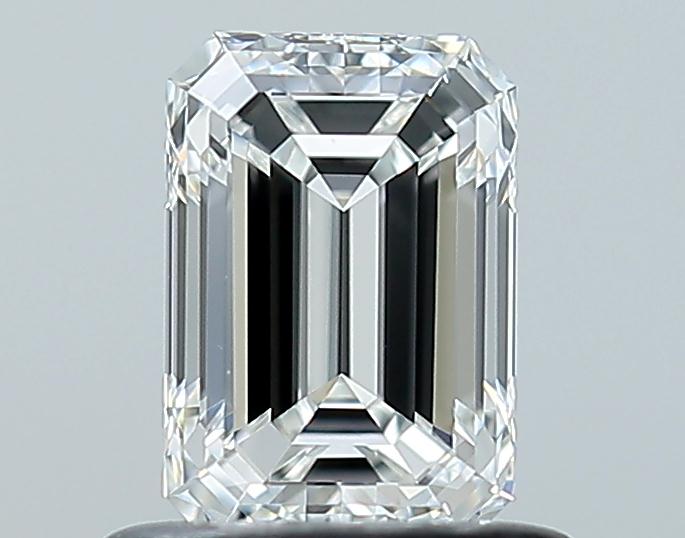 0.71ct Emerald F VVS2 Natural Diamond