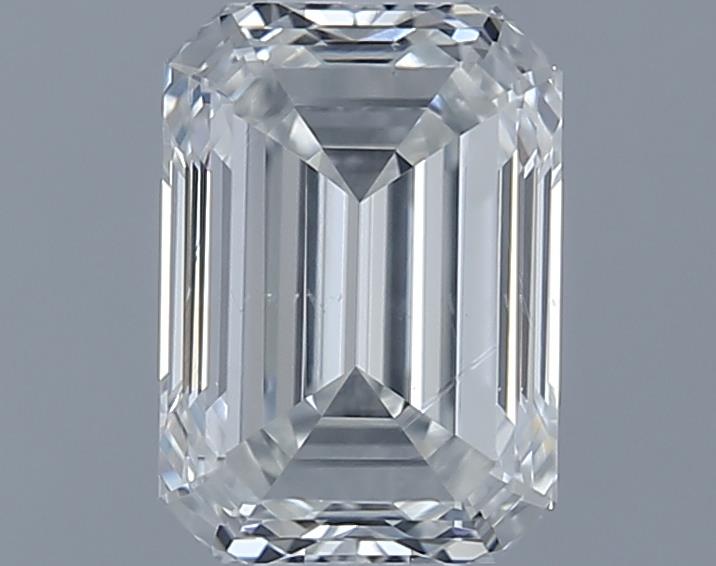 0.91ct Emerald H SI1 Natural Diamond